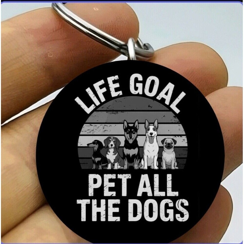 Lige Goal Pet All The Dog Hot Stainless Keychain Animal Puppy Paw Hot Cute